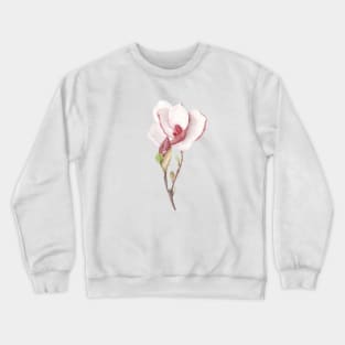 Magnolia watercolor art. Crewneck Sweatshirt